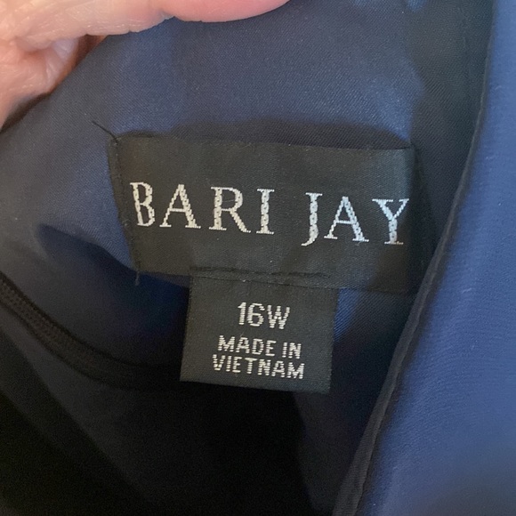 Navy Blue Bridesmaids Dress - Picture 4 of 5